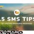 15 Tips for Writing Engaging SMS Marketing Messages